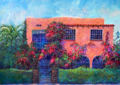 Coral Gables, Florida painting by Carolton Barron